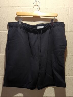 jcpenney Black Athletic Shorts with Brushed Interior